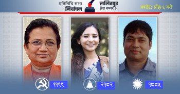 डा तोसिमाको अग्रता कायमै, २९७ मतले पछि परे एमाले उम्मेदवार खड्का